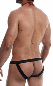 MOB TUXEDO LACE THONG - G UNDIE