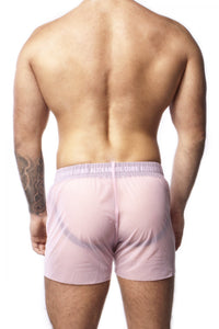 ALEXANDER COBB TRANSPARENT SHORT PINK