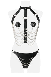 3-piece chain harness set 14503 - XS-XL-7