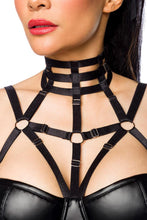 Harness-Wetlook-Minidress 18266 - XL/2XL-4