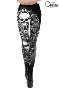 Skull Leggings 90511 - 2XL-3