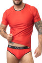 Men T-Shirt 053508 red - 3XL-0