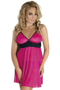 pink chemise M/1075 38/40 by Andalea Lingerie-0