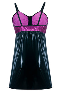 black/purple Chemise SB/1017 54/56 Sexy Base-3