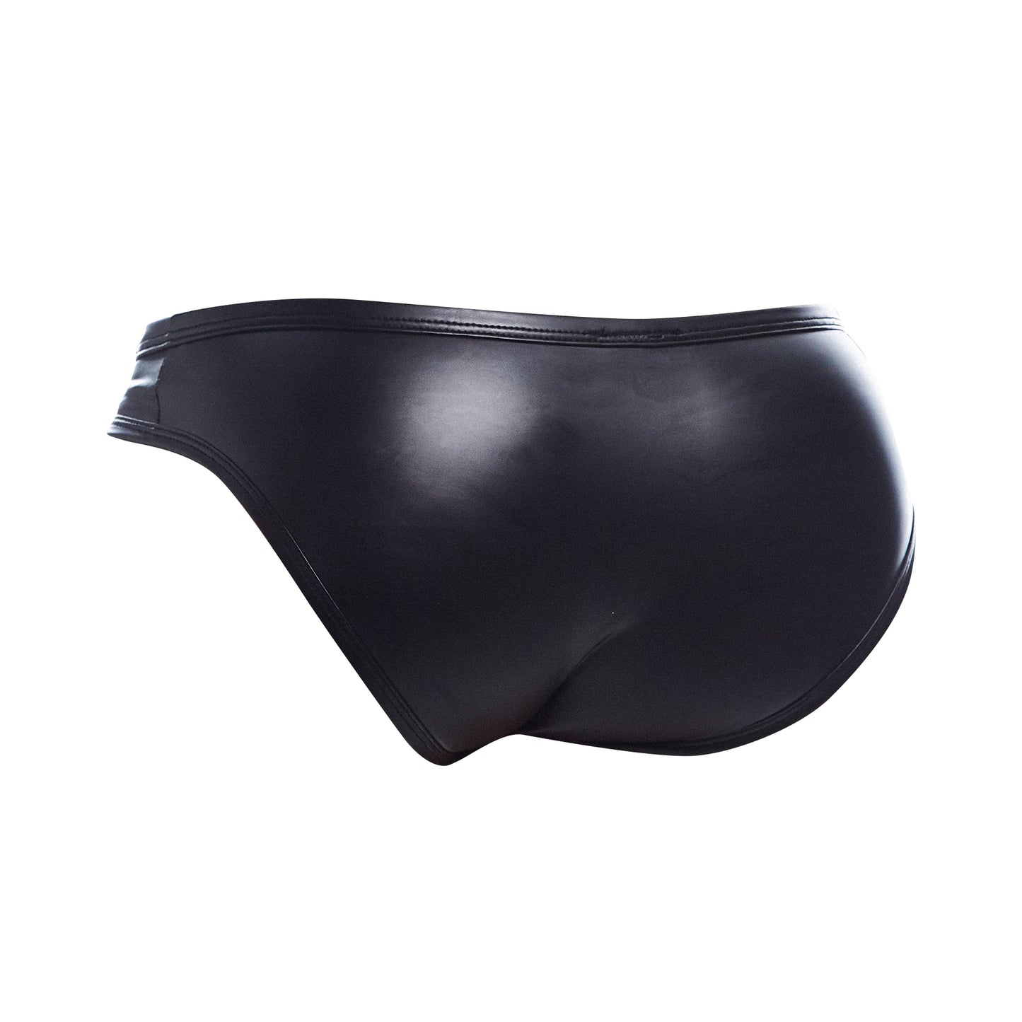 black wetlook briefs BL4CK01 - XL-7