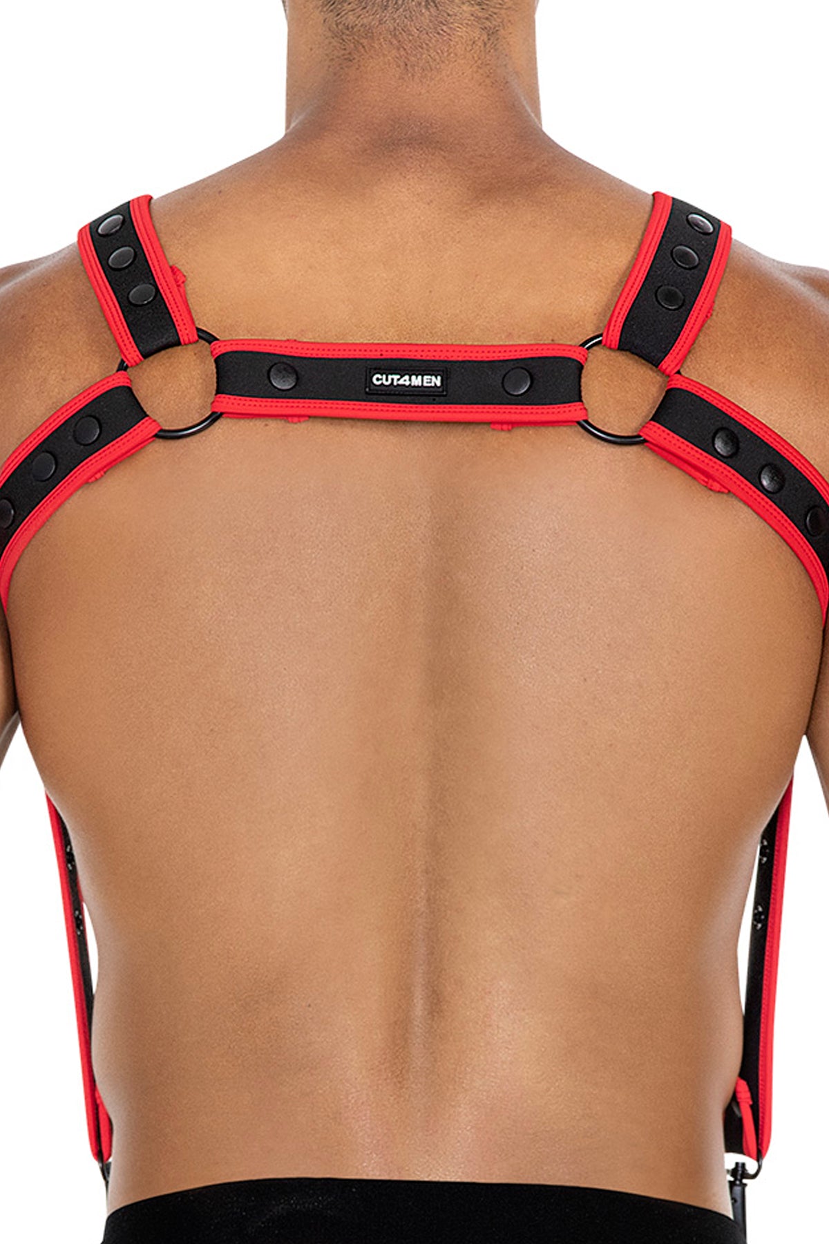 black/red chest harness 05 - OS-1