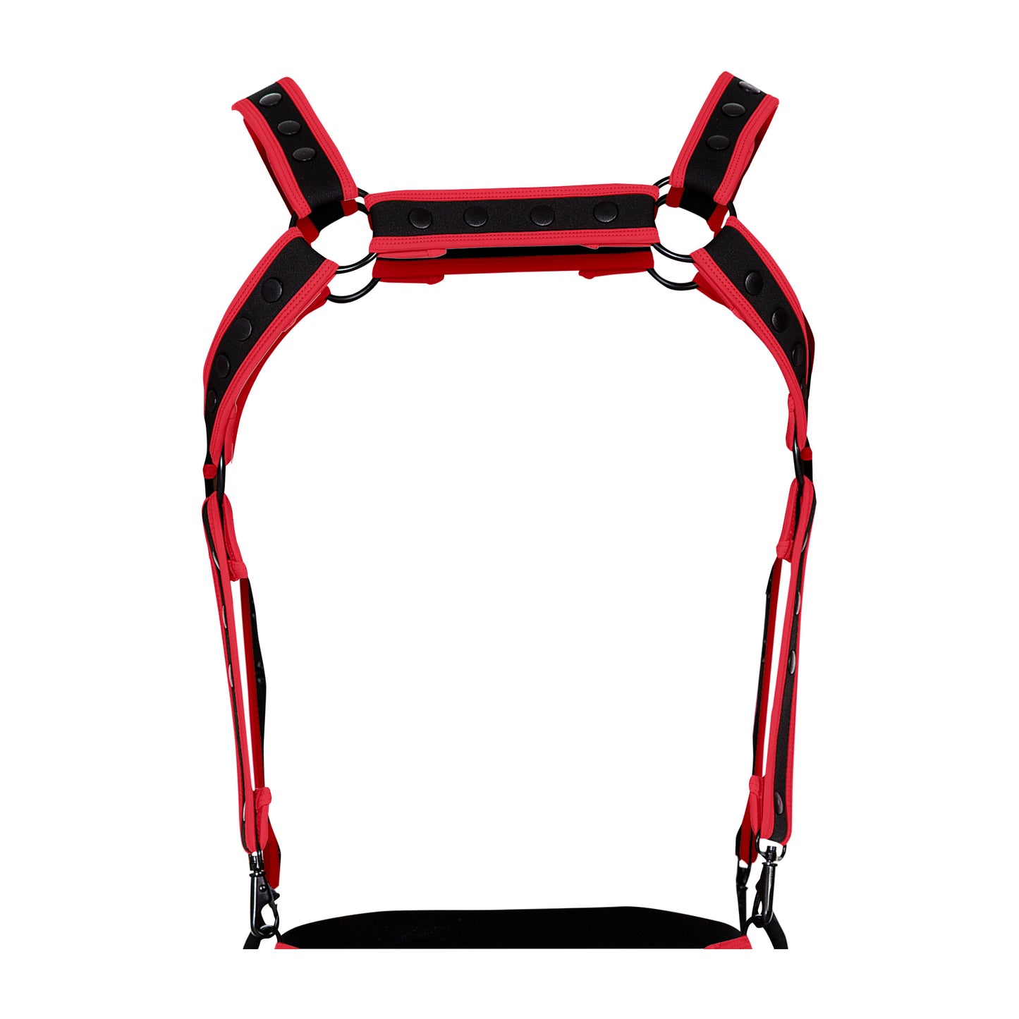 black/red chest harness 05 - OS-6