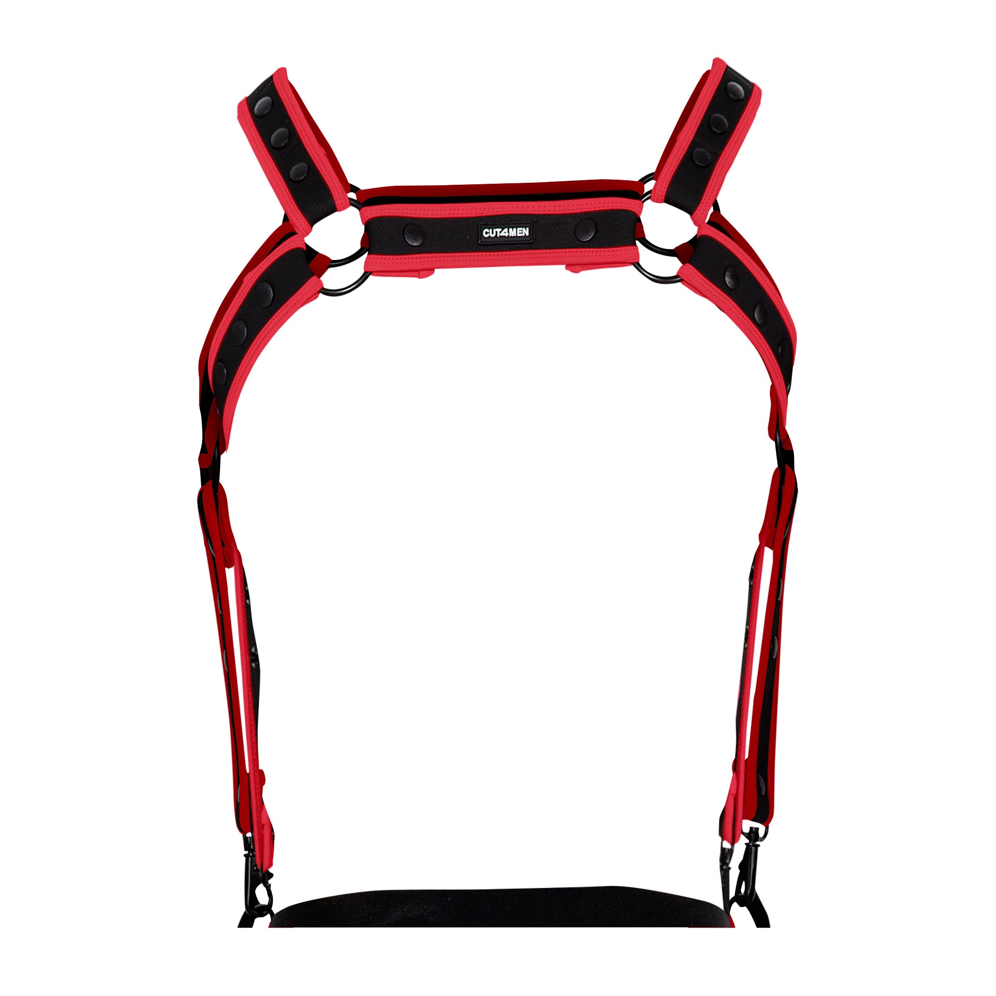 black/red chest harness 05 - OS-7