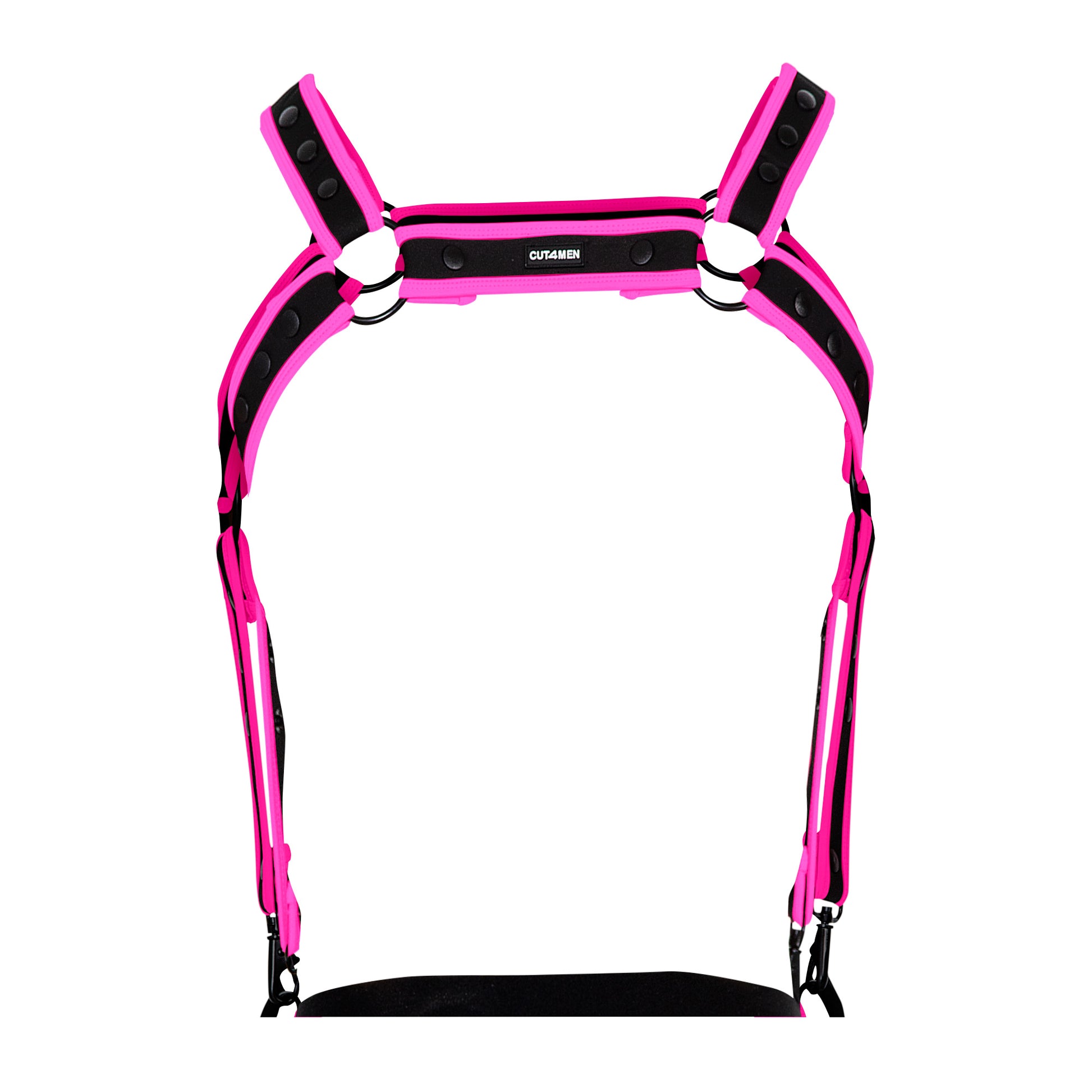 black/pink chest harness 05 - OS-4