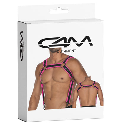 black/pink chest harness 05 - OS-5