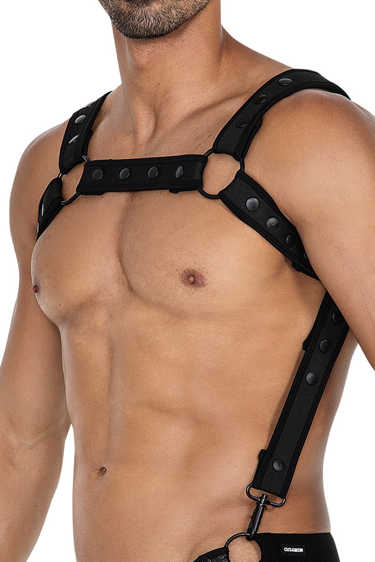 black chest harness 05 - OS-0