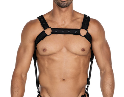 black chest harness 05 - OS-2