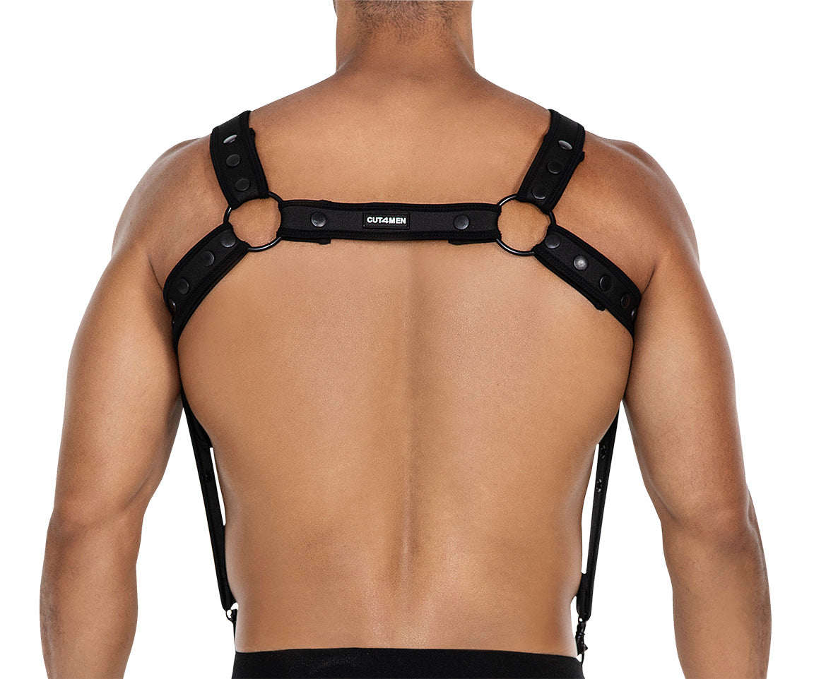 black chest harness 05 - OS-4