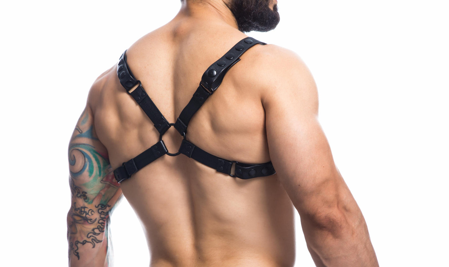 black chest harness 01 - OS-5