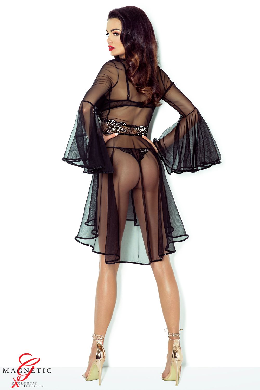 black Kimono Cassandra XXL-1