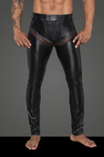 Men's powerwetlook long pants H059 - XL-0