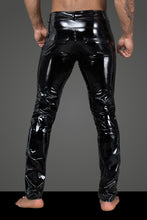 Men's long pants made of elastic PVC H060 - XL-1