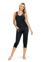 short leisure suit black H182358 - 2XL-3