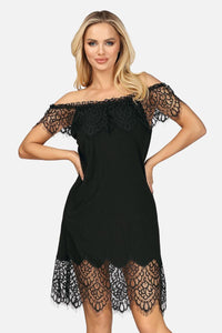 black Nightdress H182455 - 2XL-0