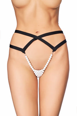 black perl thong Lorica XL-0