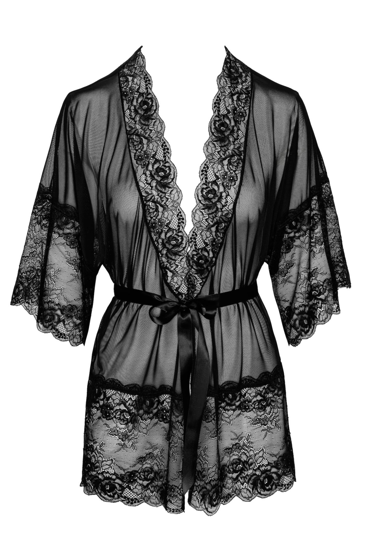 KISS245 Midnight Kiss Negligee - L/XL-0