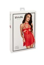 KISS247 Sexy Kiss Babydoll red - L/XL-8