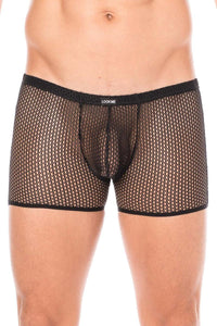 black fishnet Boxer Short 2007-67 - S-0