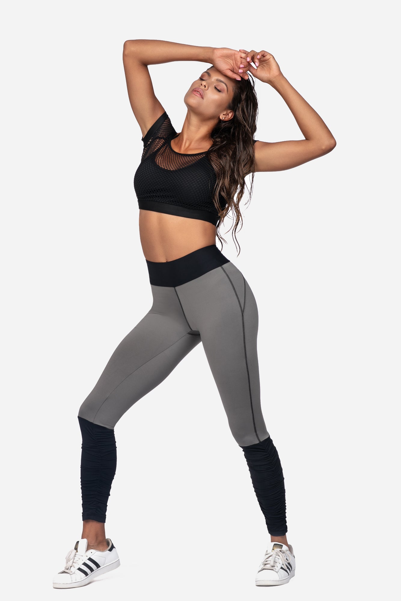 Sports Leggings - Fitness Pants L9040 - XL-0