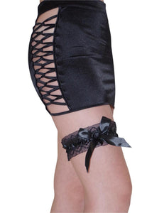 black garter Dallas - 2XL/3XL-0