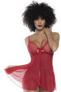 red Babydoll - MAL7501RED - L/XL-0