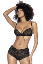 Two-piece lace set - MAL8803BLK - L/XL-0