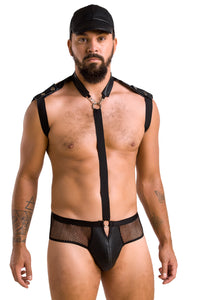 black Harness Set 038 - 2XL/3XL-0