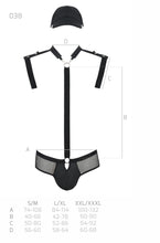 black Harness Set 038 - 2XL/3XL-6