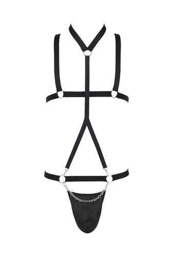 black Harness Set 039 - 2XL/3XL-0