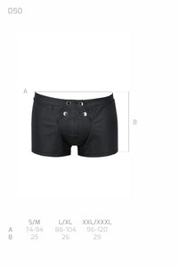 black Men Shorts 050 - 2XL/3XL-6