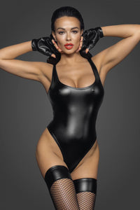 black powerwetlook body F244 - XL-0