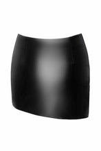 F305 Legacy wetlook mini skirt - 3XL-1