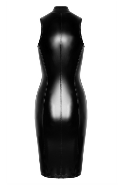 F337 Kommandant Midi Dress with zipper - 3XL-1