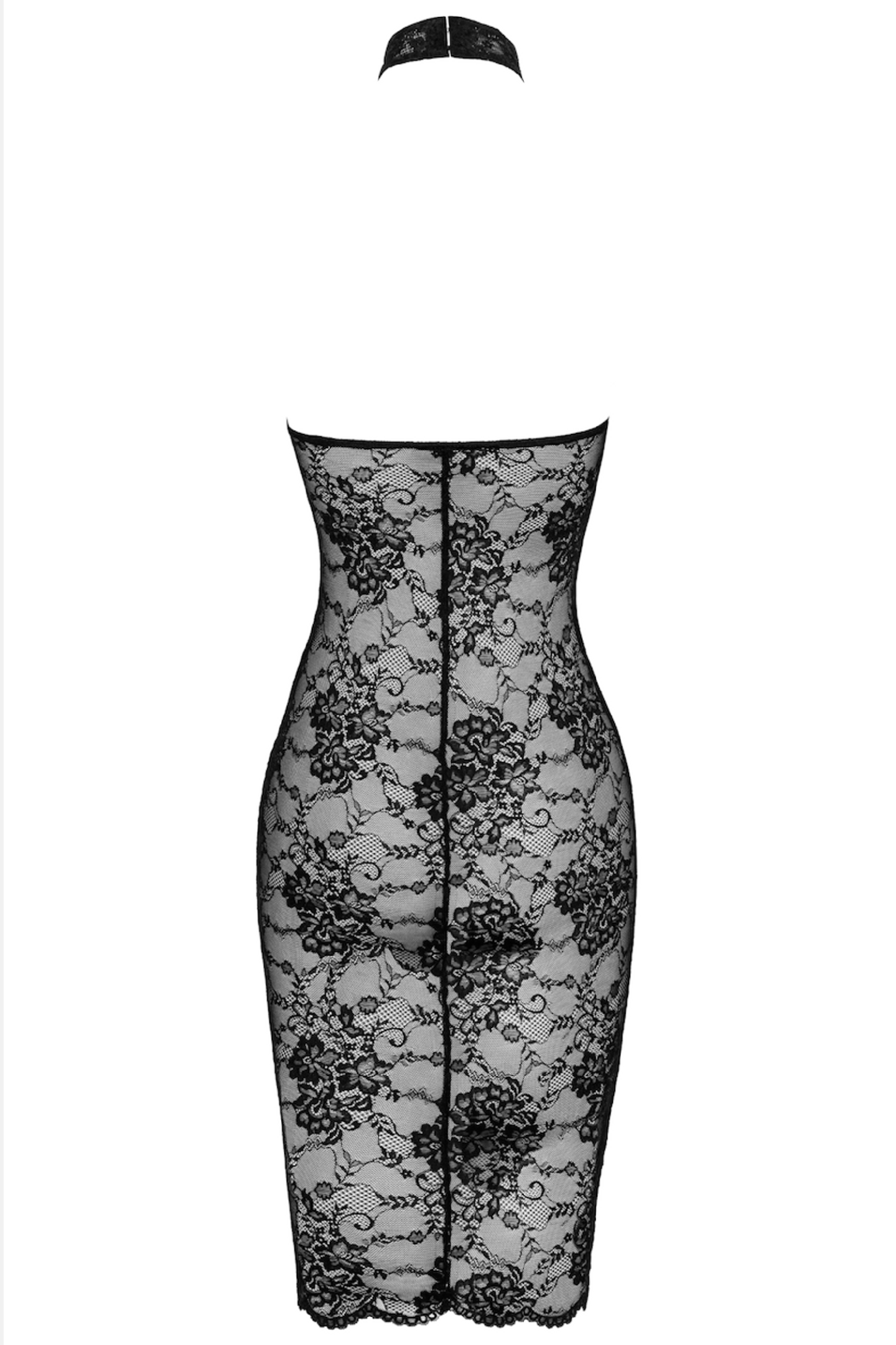 F338 Nocturne lace midi dress - 3XL-1