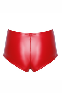 F356 Mysteria red powerwetlook shorts - 3XL-1