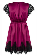 861-PEI-5 Peignoir fuchsia - L/XL-5