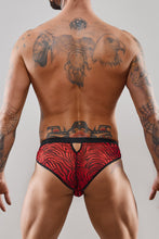 mesh brief REAmdres001 black/red - 2XL-1