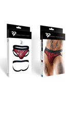 Jock Strap REPatrick001 black/red - 2XL-5