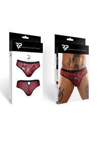 mesh brief RESamuel001 black/red - 2XL-5