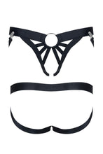 harness thong BRI012 black - XXL/XXXL-0