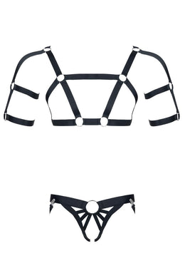 harness SET010 black - XXL/XXXL-0