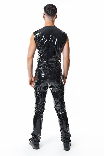 PVC vest RMTaddeoRBW black - 2XL-4