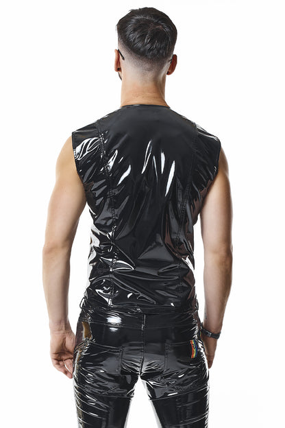 PVC vest RMTaddeoRBW black - 2XL-8