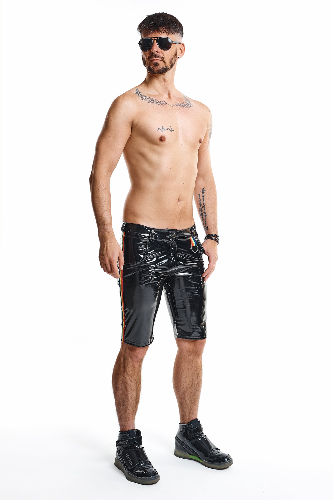 PVC Shorts RMUmbertoRBW black - 2XL-2