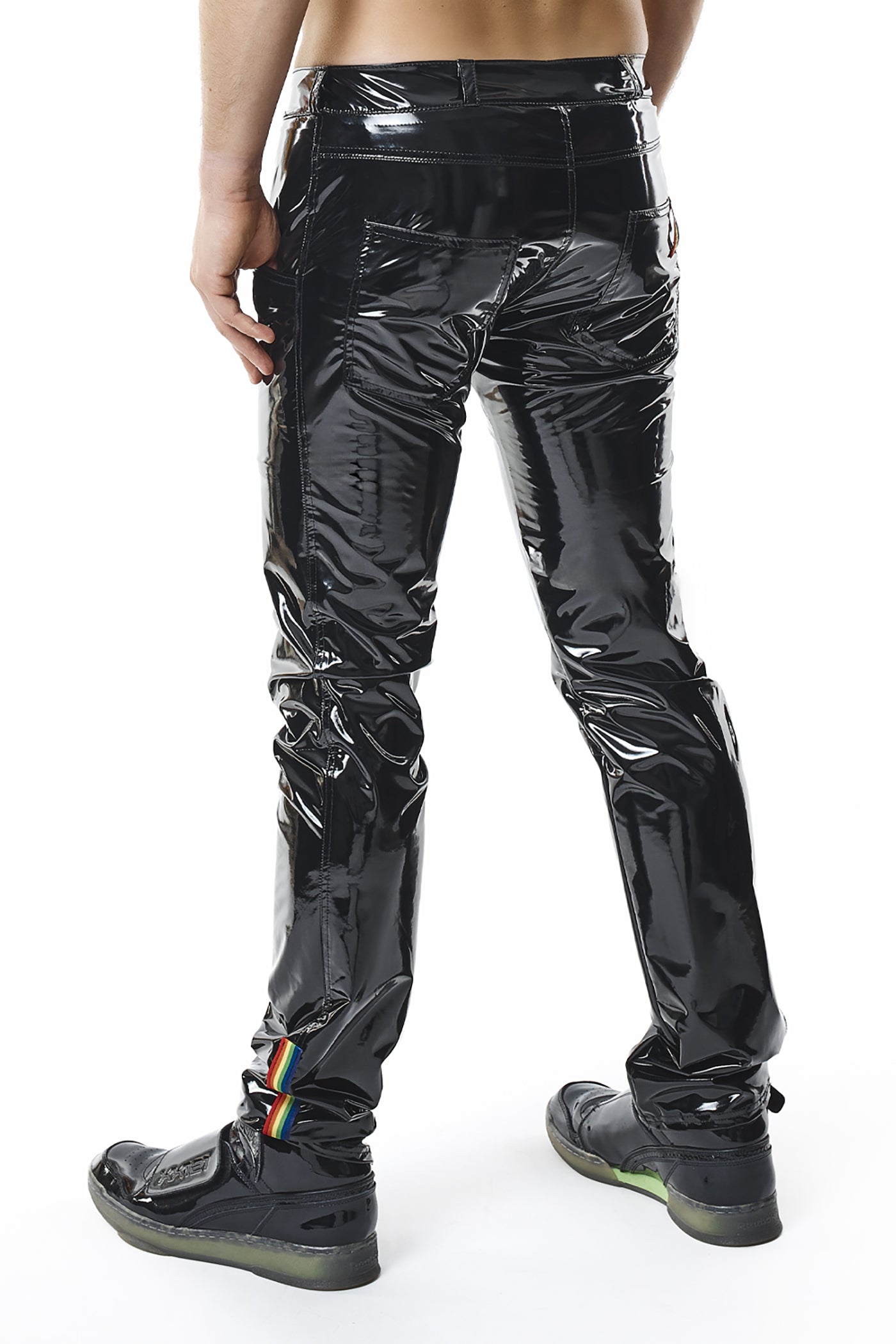 PVC trouser RMValerioRBW black - 2XL-5